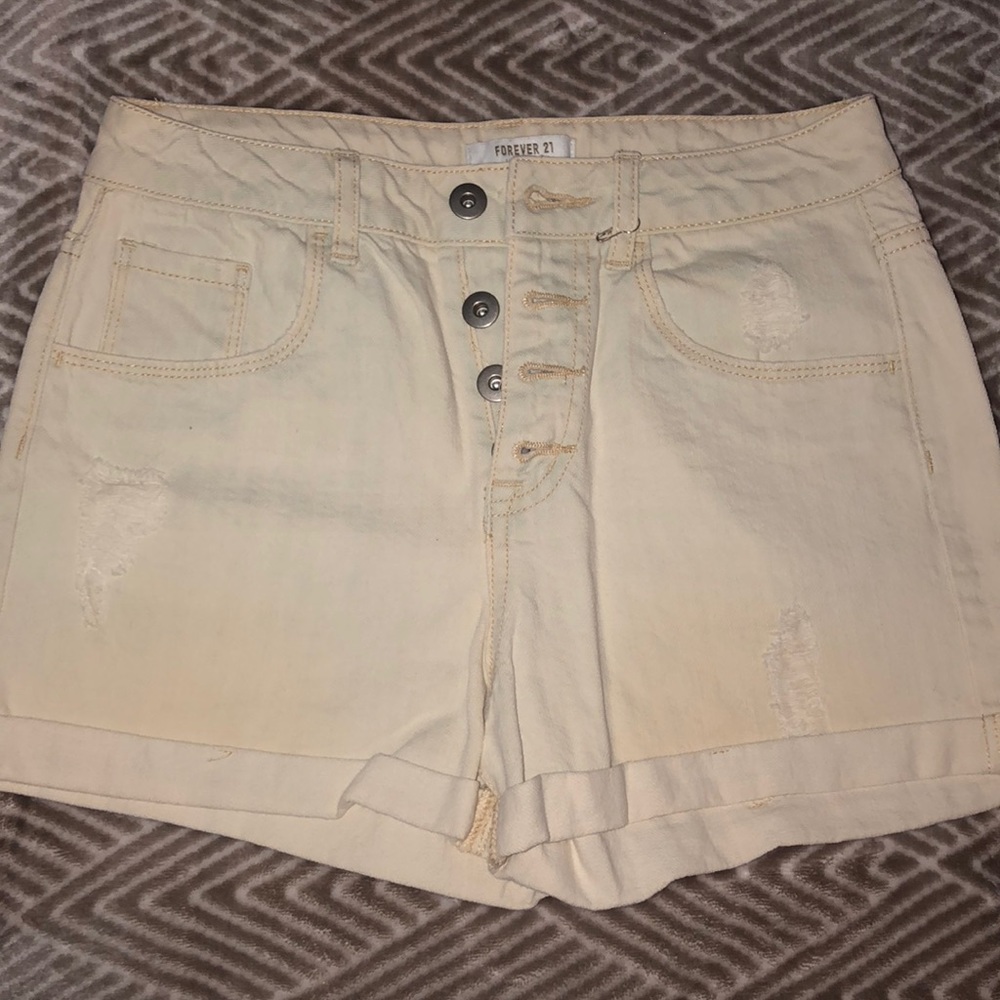 high waisted shorts